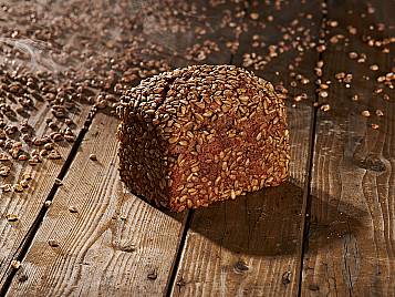 Dinkelvollkornsonnenblumenbrot